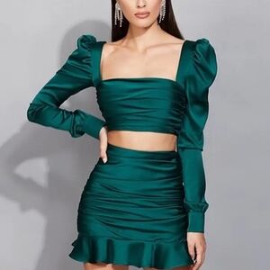 Nookie, XS, Green, 2 Piece Set